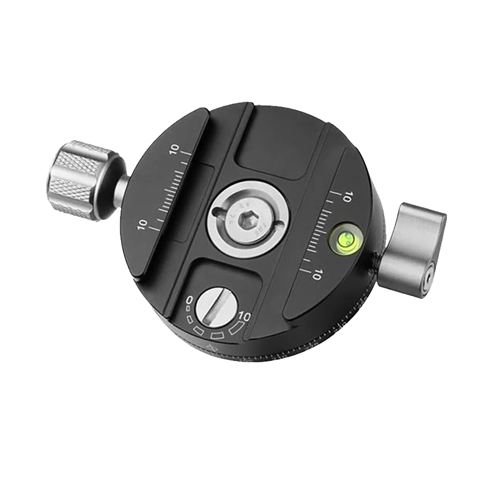Leofoto PAN-02 Panning Clamp with QP-70N Arca-Swiss Quick Release Plate