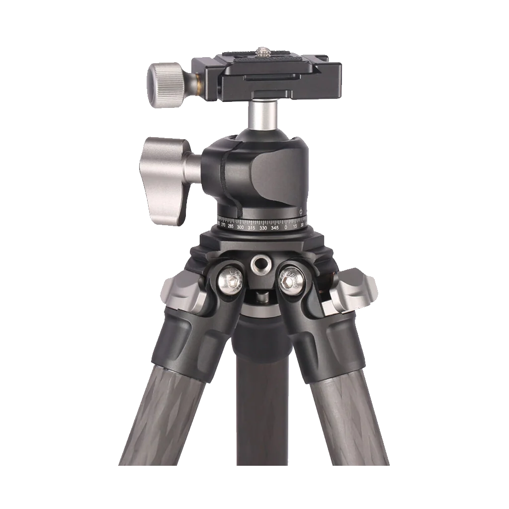 Leofoto Ranger LS-225C + LH-25 Carbon Fiber Tripod Kit - Image 2