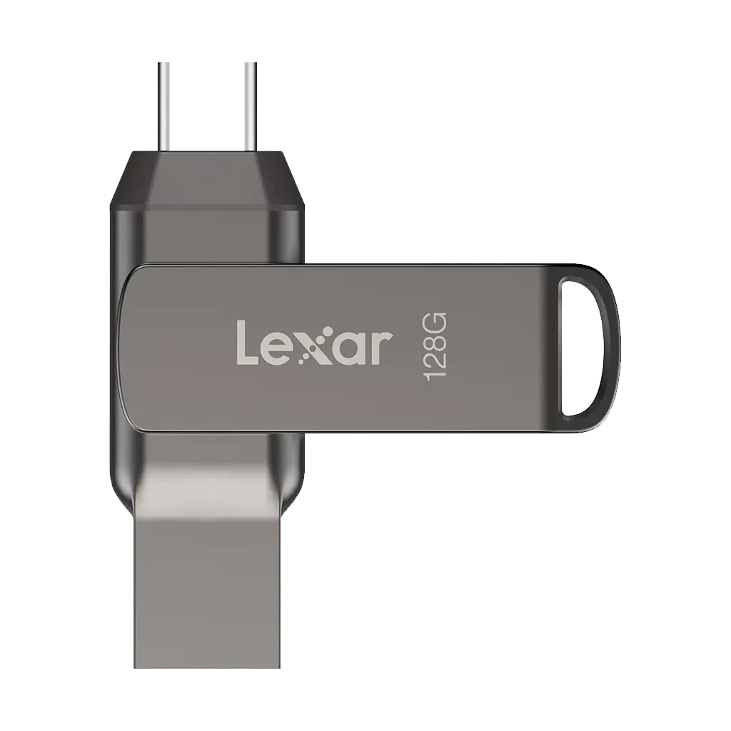 Lexar 128GB JumpDrive Dual Drive D400