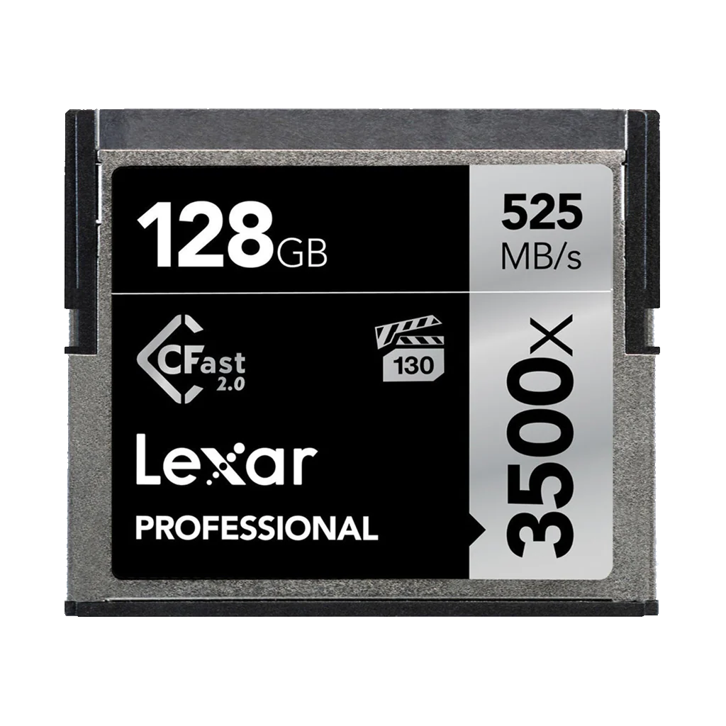 Lexar 128GB Professional 3500x CFast 2.0 Memory Card