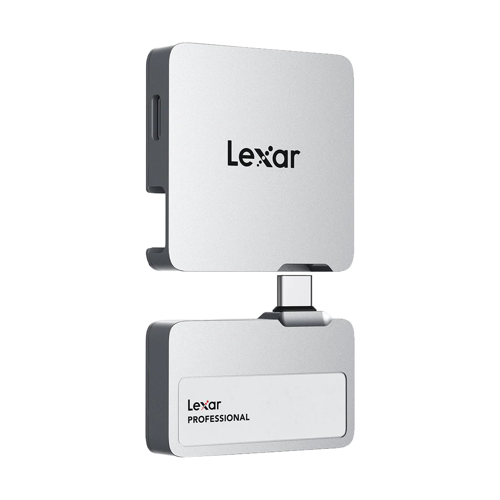 Lexar 1TB Professional Go USB 3.2 Gen 2 Portable SSD with Hub