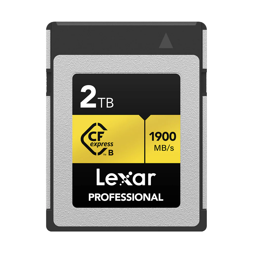 Lexar 2TB Professional CFexpress Type-B Memory Card (GOLD Series)