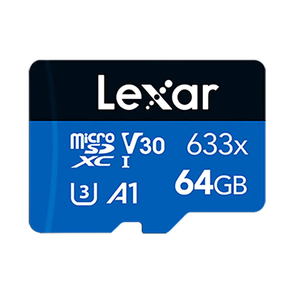 Lexar 32GB microSDHC 633x 100MB/s UHS-I Memory Card