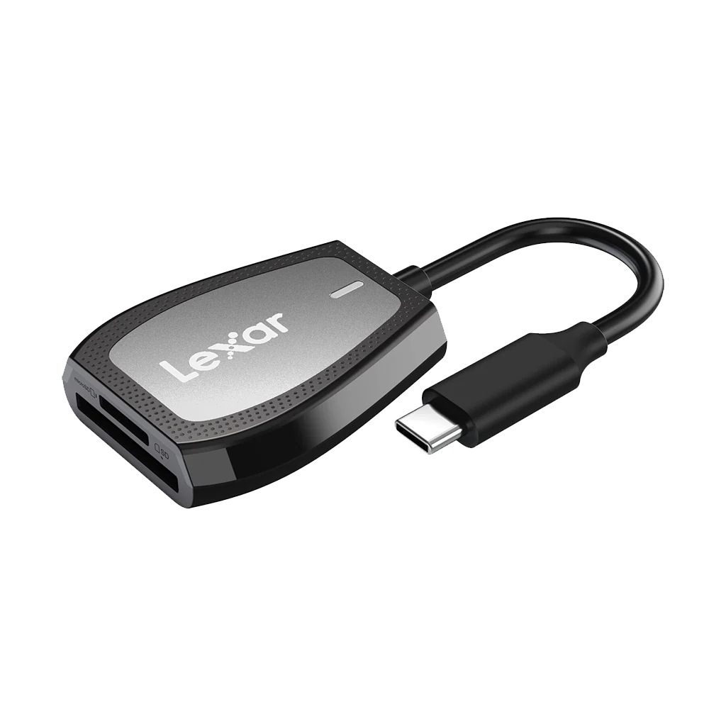 Lexar Professional USB Type-C Dual-Slot Card Reader