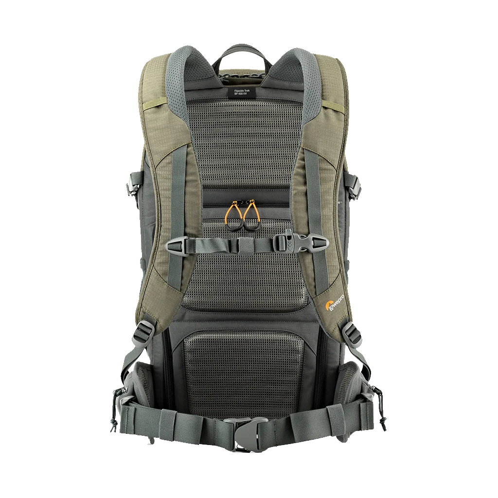 Lowepro Flipside Trek BP 450 AW Backpack (Gray/Dark Green) - Image 2