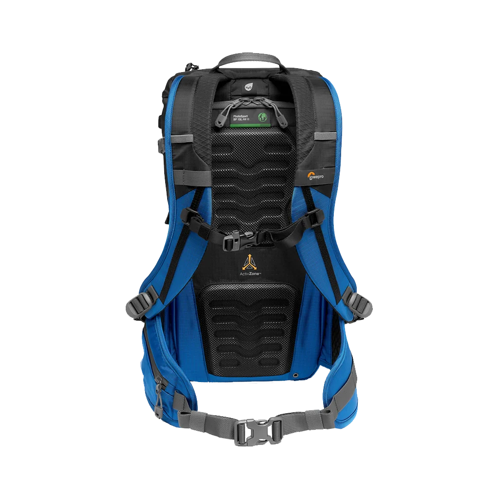 Lowepro PhotoSport BP 15L AW III Photo Backpack (Black/Blue) - Image 2