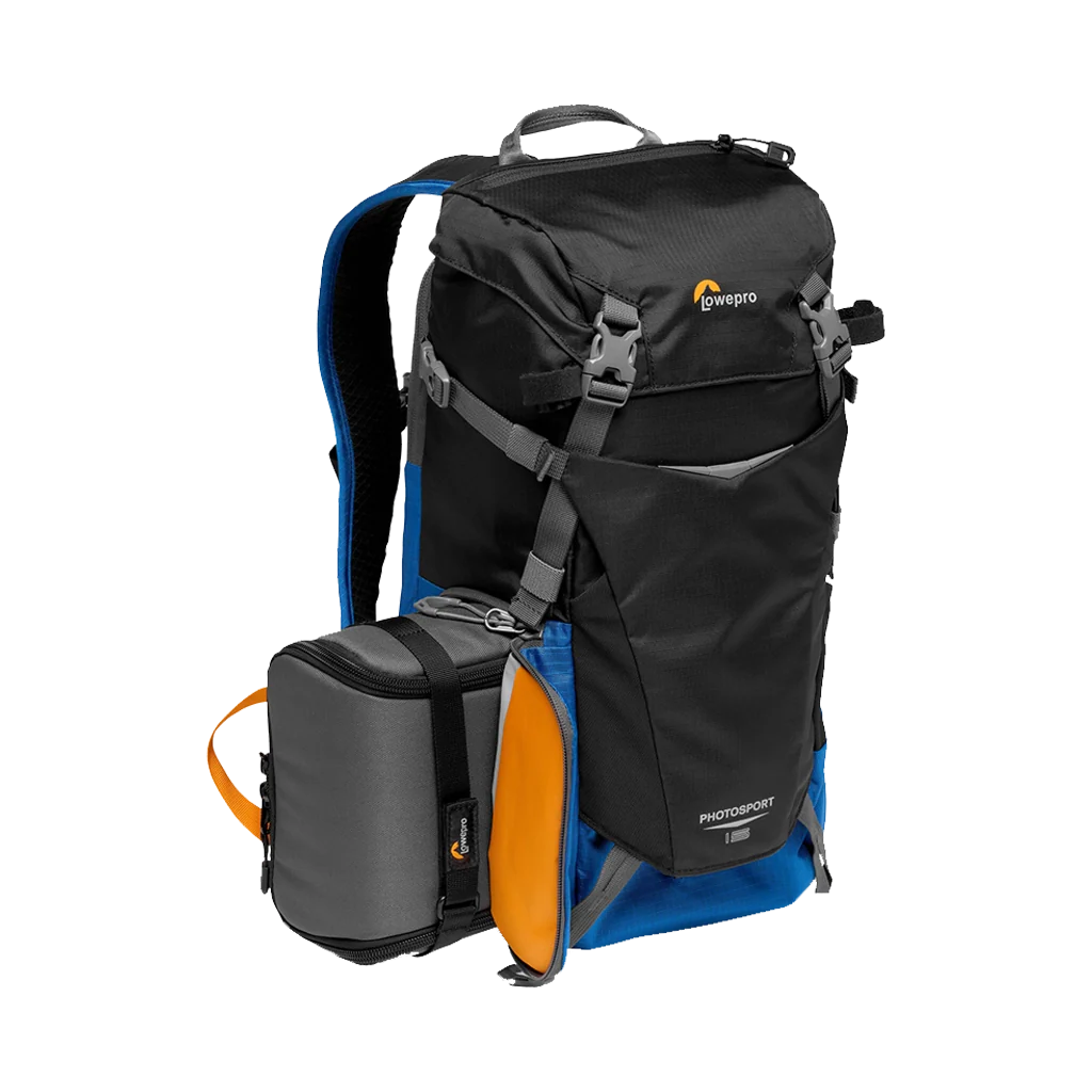 Lowepro PhotoSport BP 15L AW III Photo Backpack (Black/Blue) - Image 4