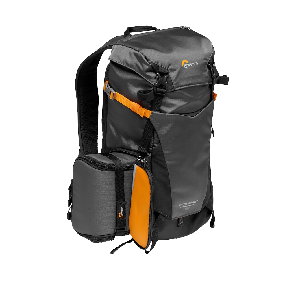 Lowepro PhotoSport BP 15L AW III Photo Backpack (Gray/Black) - Image 4
