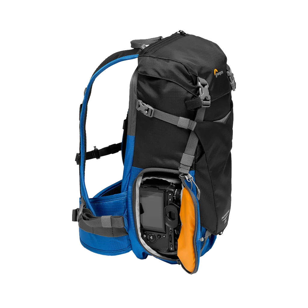 Lowepro PhotoSport BP 24L AW III Photo Backpack (Black/Blue) - Image 3