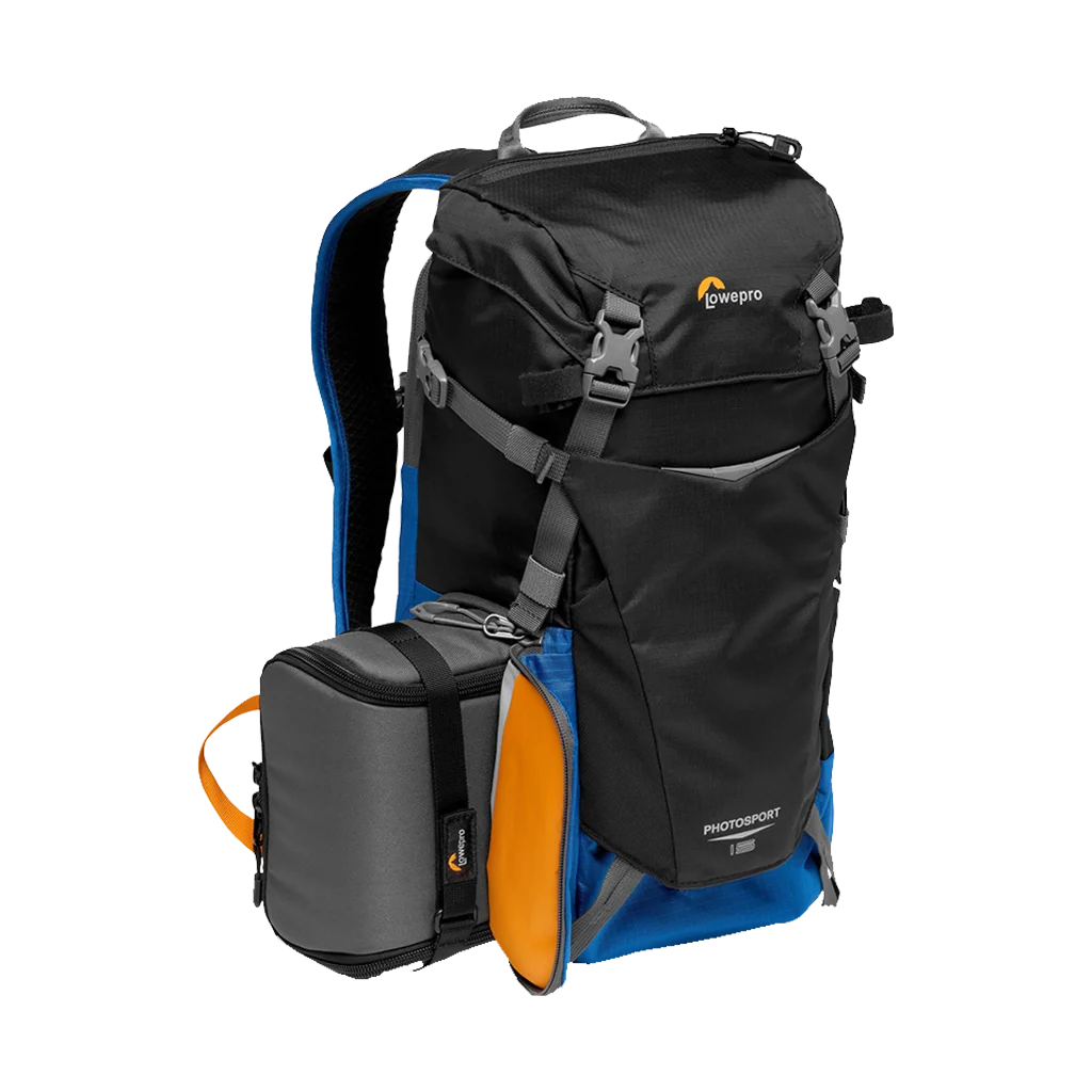 Lowepro PhotoSport BP 24L AW III Photo Backpack (Black/Blue) - Image 4