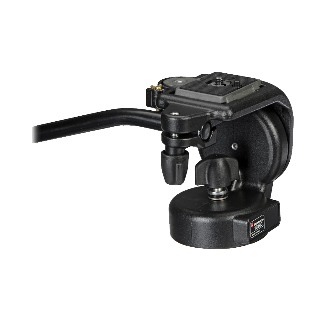 Manfrotto 290 Xtra Aluminum Tripod with 128RC Micro Fluid Video Head - Image 3