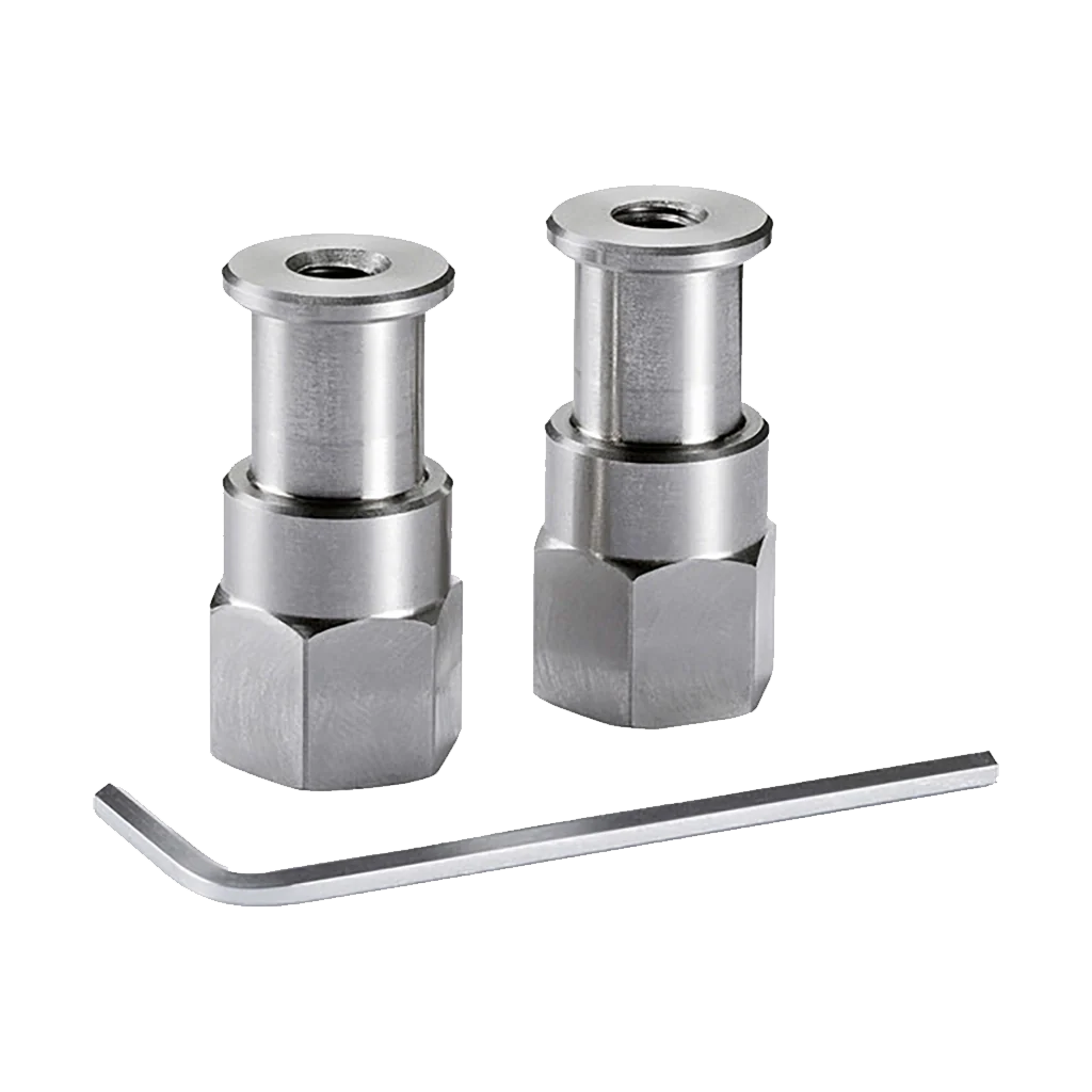 Manfrotto 5/8'' Spigot with 1/4'' Thread for Friction Arms (Set of 2)