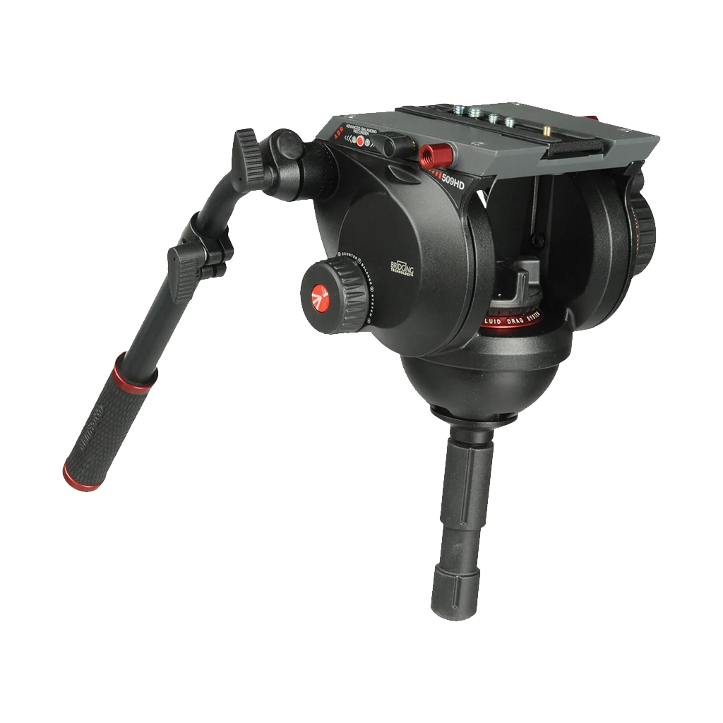 Manfrotto 509HD Head + 545GB Legs + 100PN Bag Pro Video Tripod Kit - Image 3