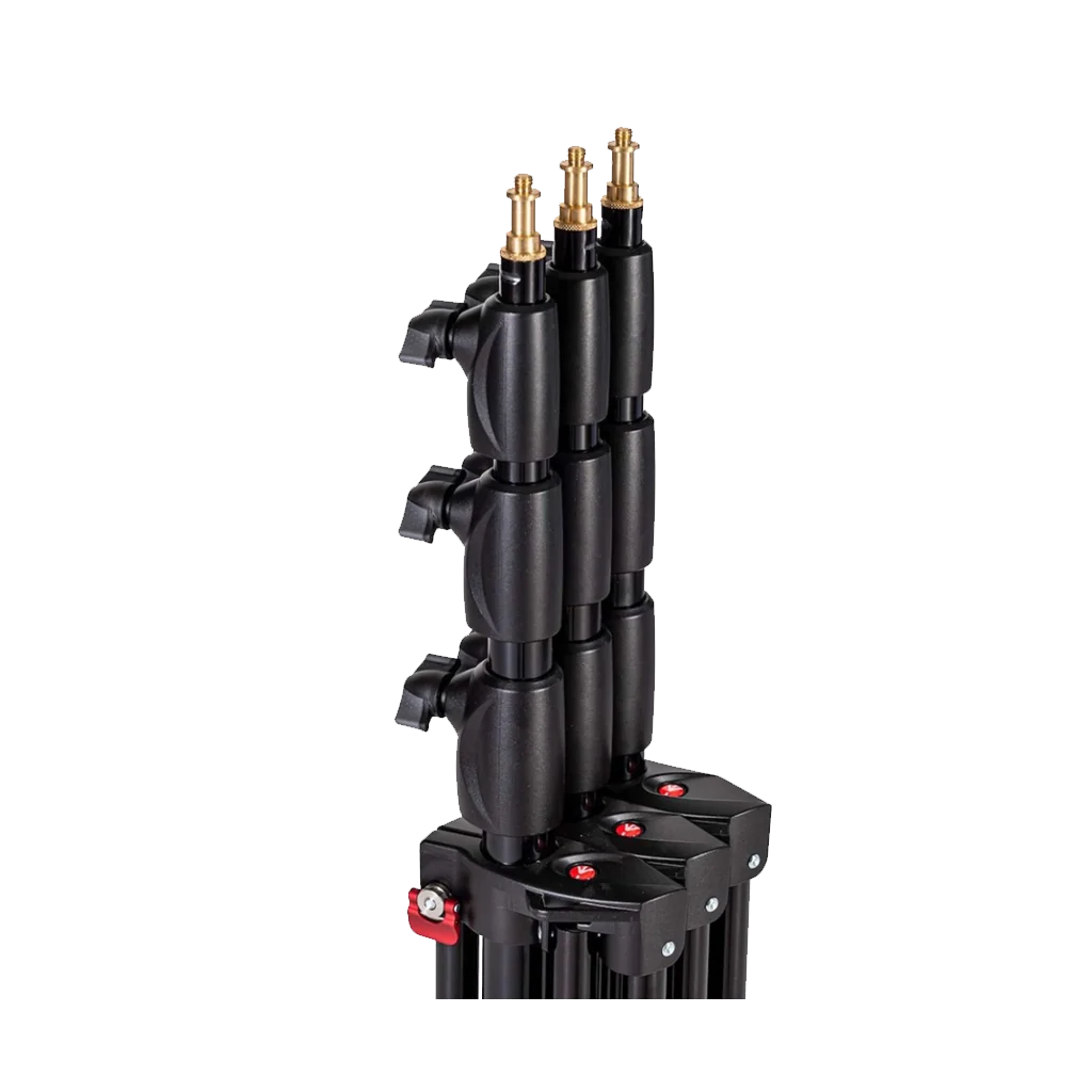 Manfrotto Alu Air-Cushioned Compact Stand Quick Stack 3-Pack - Image 2