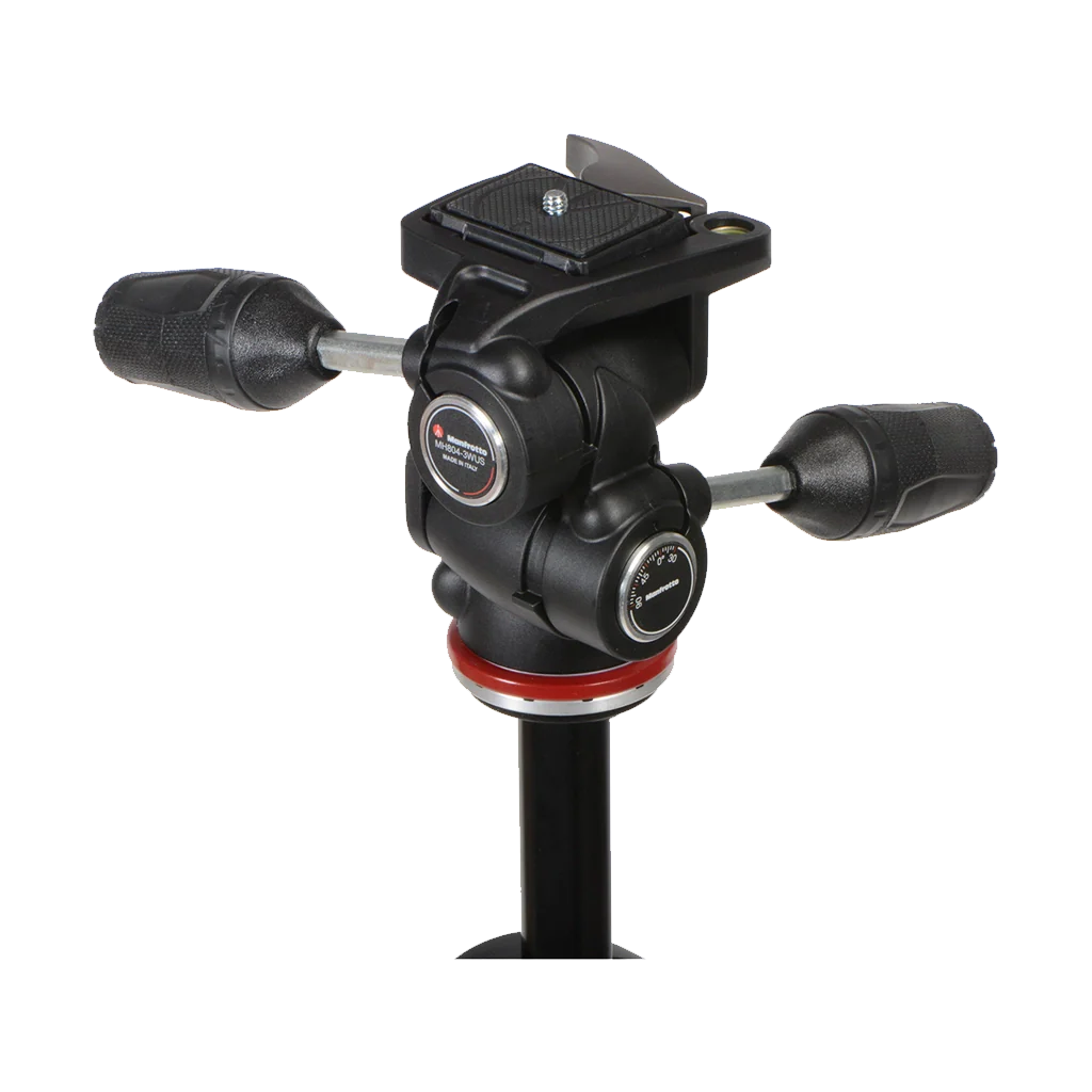 Manfrotto MK290DUA3-3W 3-Section Dual Aluminium Tripod with 3-Way Head - Image 3