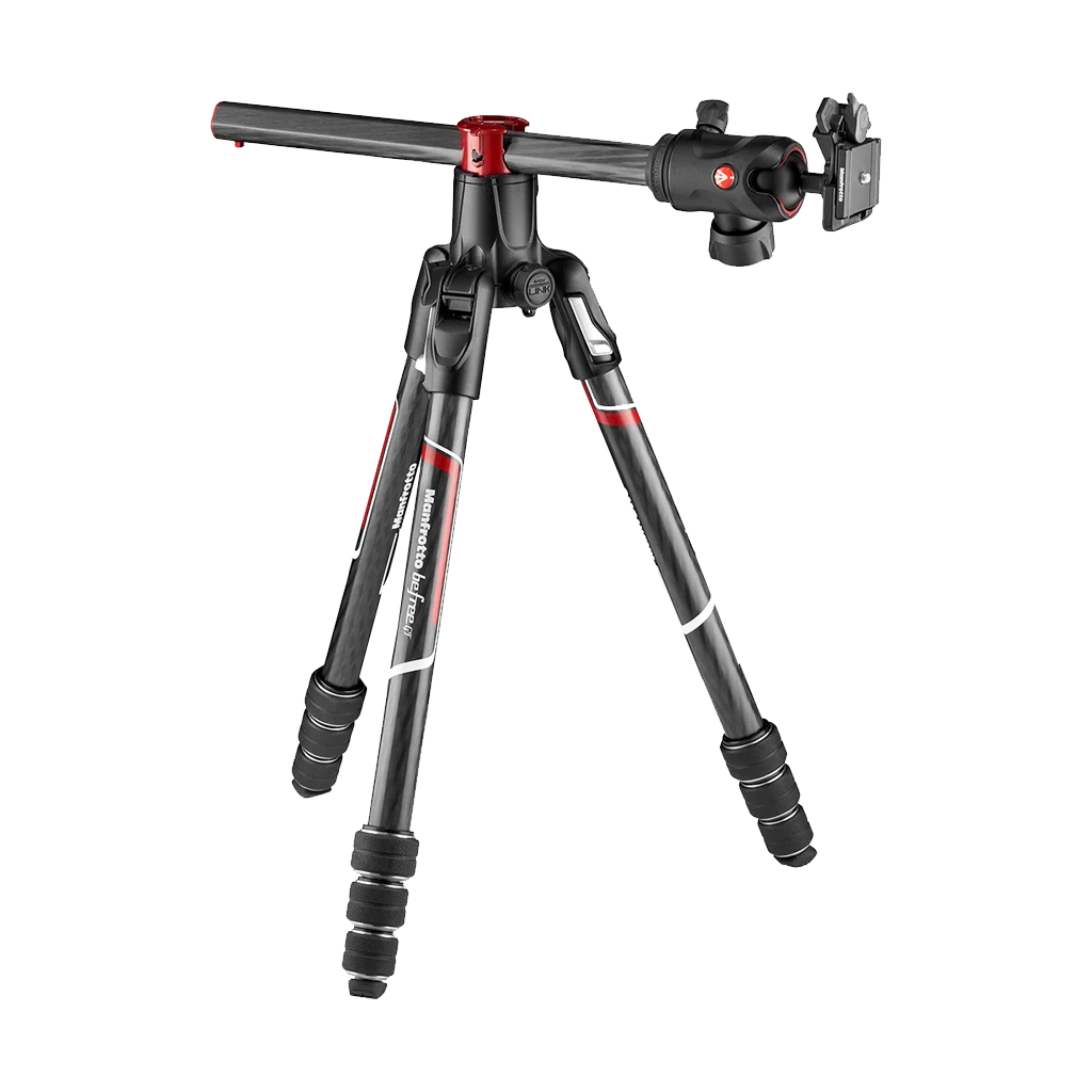 Manfrotto MKBFRTA4GXP-BH Befree GT XPRO Carbon Twist Tripod with 496 Center Ball Head - Image 3