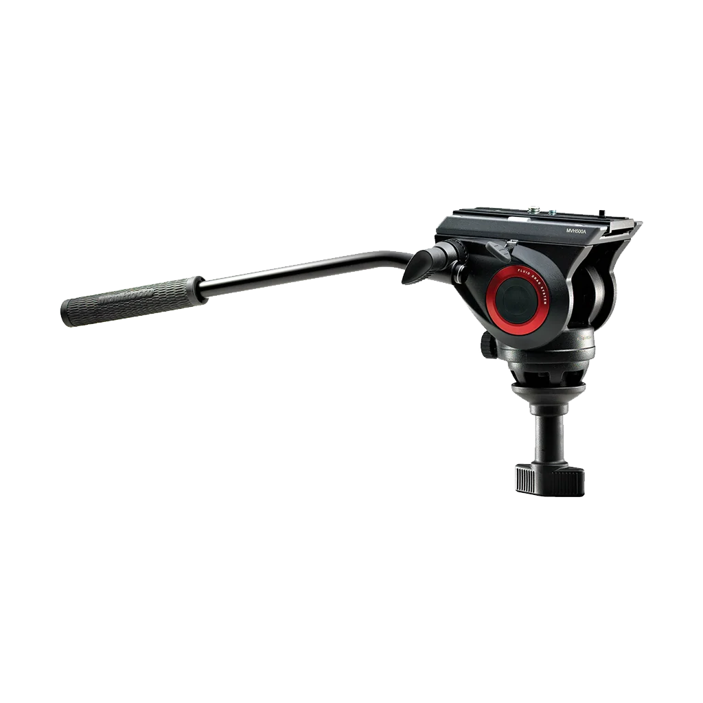 Manfrotto MVH500A Head + MVT502AM Legs + Padded Bag Video Tripod Kit - Image 3