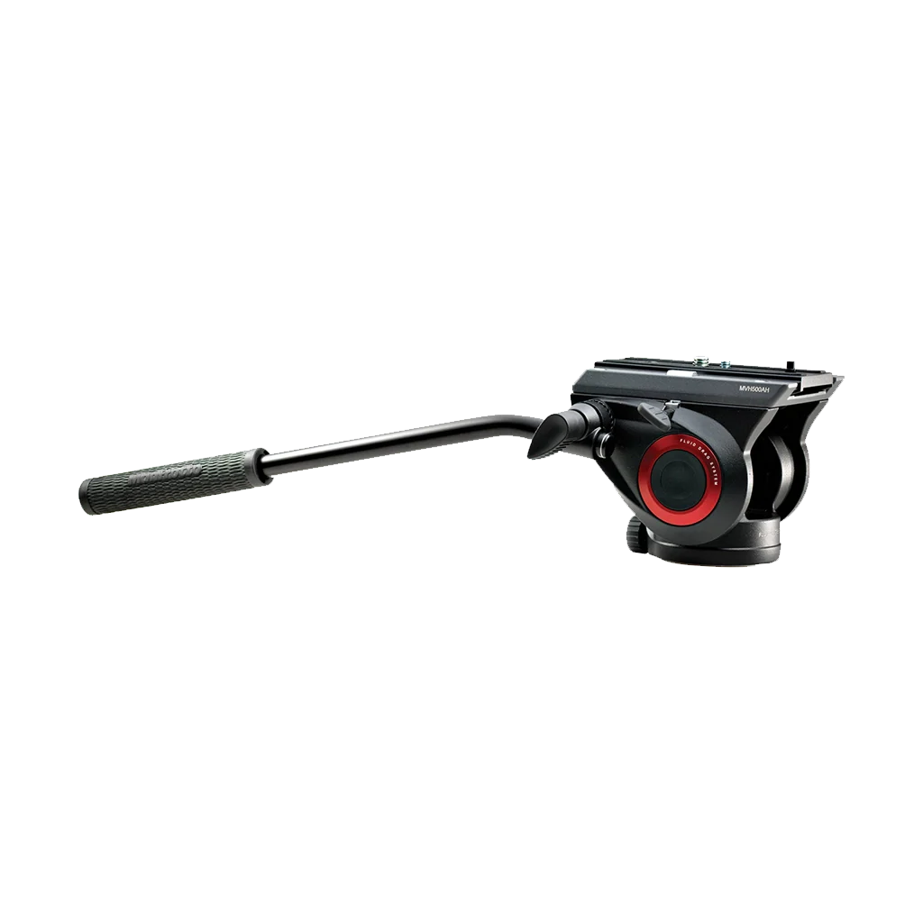 Manfrotto MVH500AH + 755CX3 Lightweight Fluid Video Tripod Kit + Bag - Image 3
