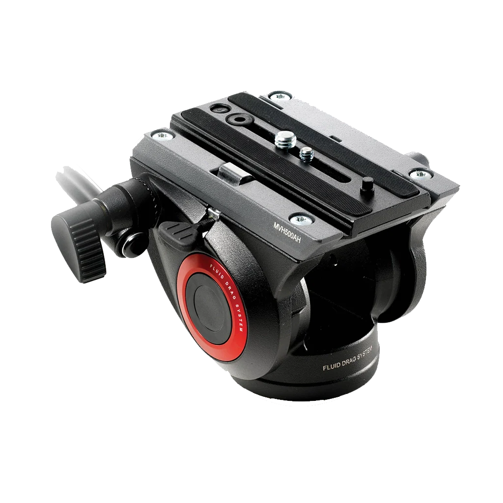 Manfrotto MVH500AH Lightweight Fluid Video Head Flat Base - Image 2