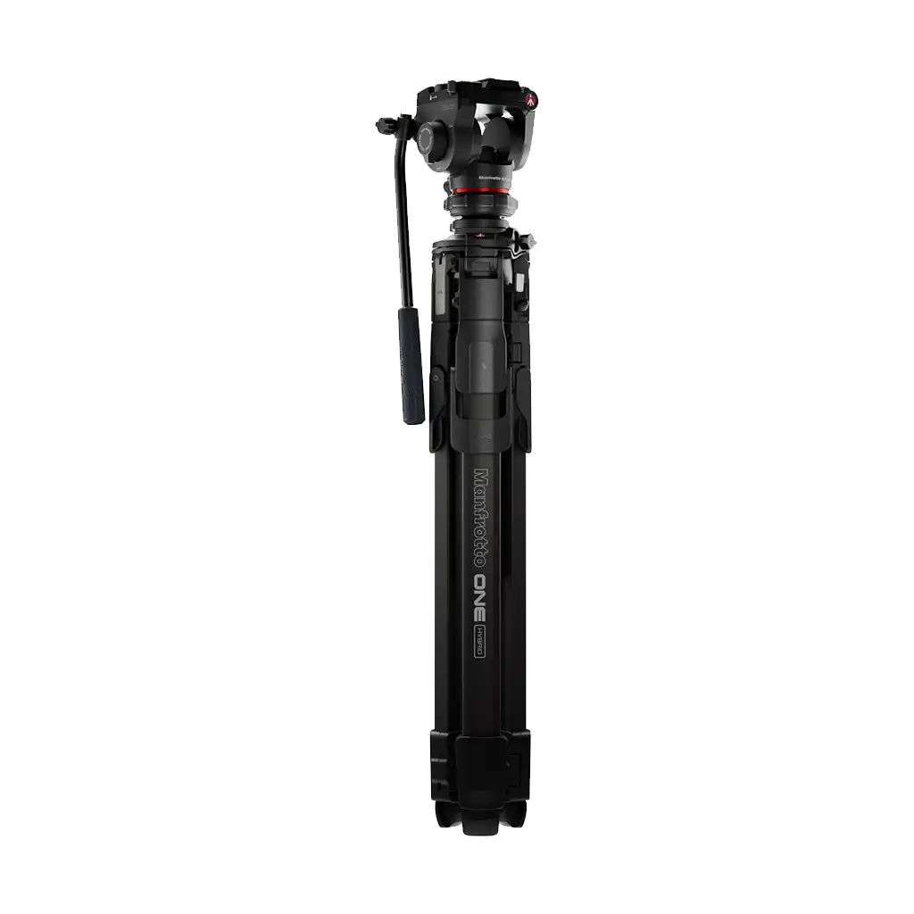 Manfrotto ONE Hybrid Aluminium Tripod with 500X Fluid Head - Image 4