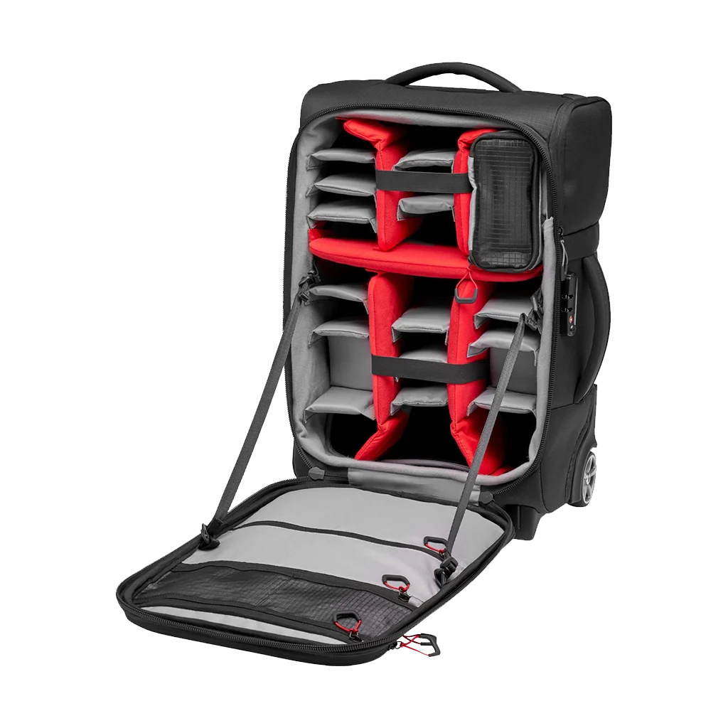 Manfrotto Pro Light Reloader Air-55 Carry-On Camera Roller Bag (Black) - Image 3
