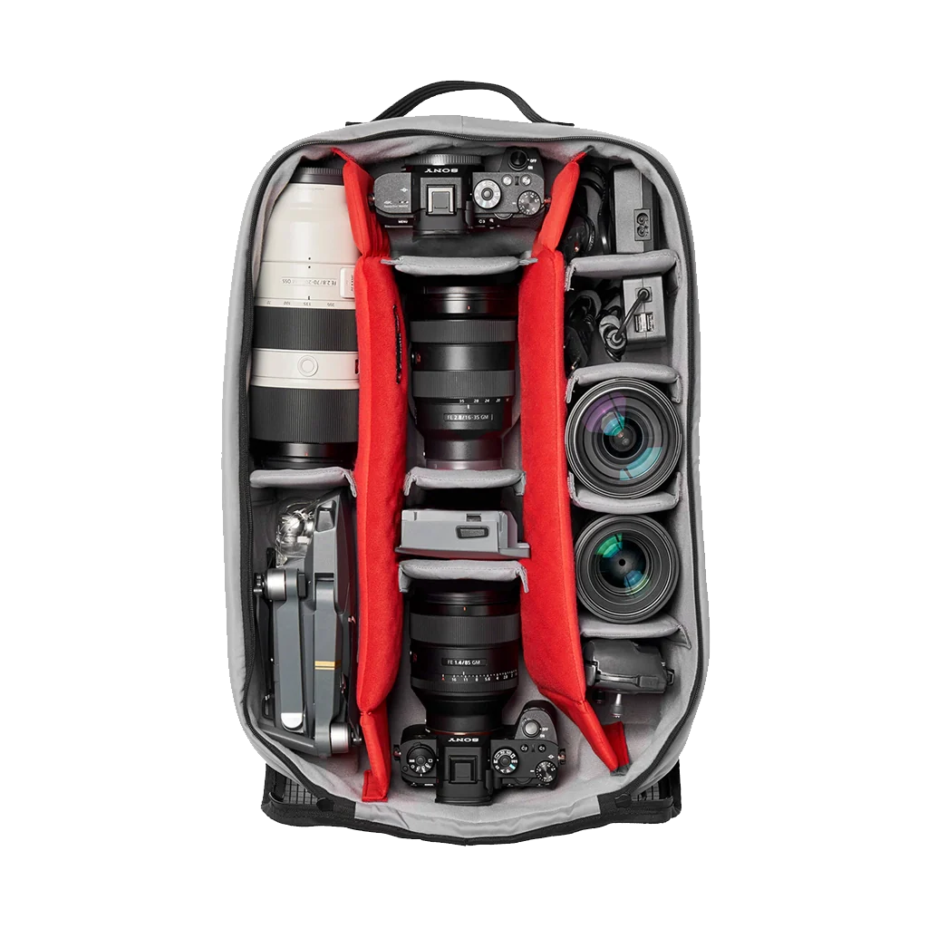 Manfrotto Pro Light Reloader Spin-55 Carry-On Camera Roller Bag (Black) - Image 3