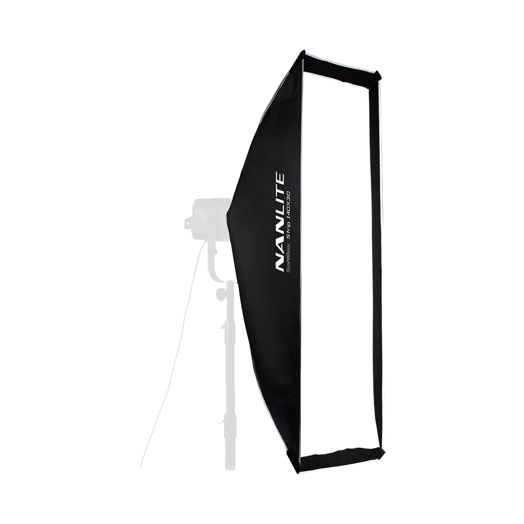 Nanlite Asymmetrical Stripbank Softbox with Bowens Mount (110x45cm)