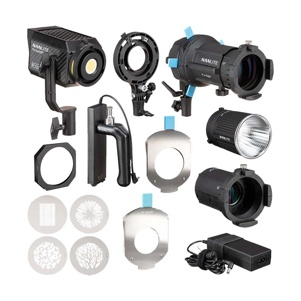 Nanlite Forza 60B II Bi-Color LED Monolight (Projection Kit)
