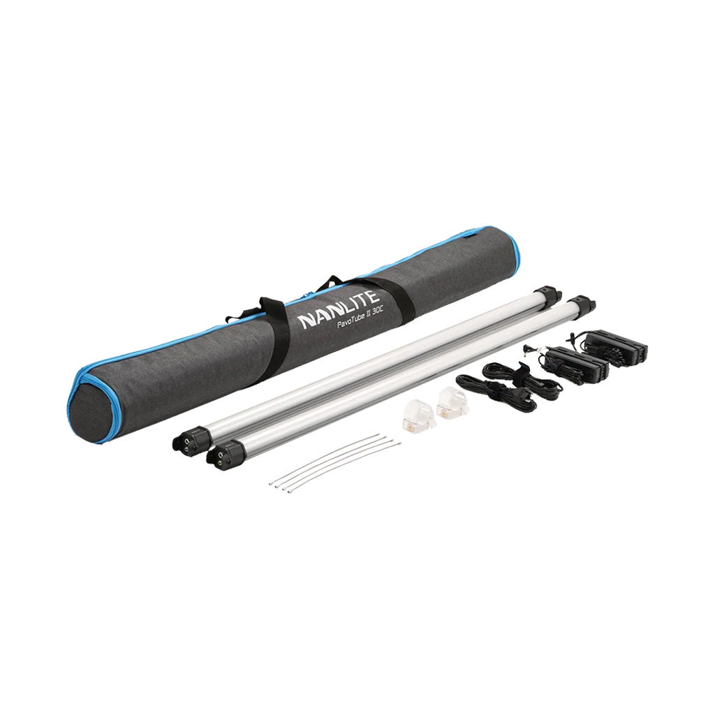 Nanlite PavoTube II 30C RGB LED Tube Light (120cm, 2-Light Kit)
