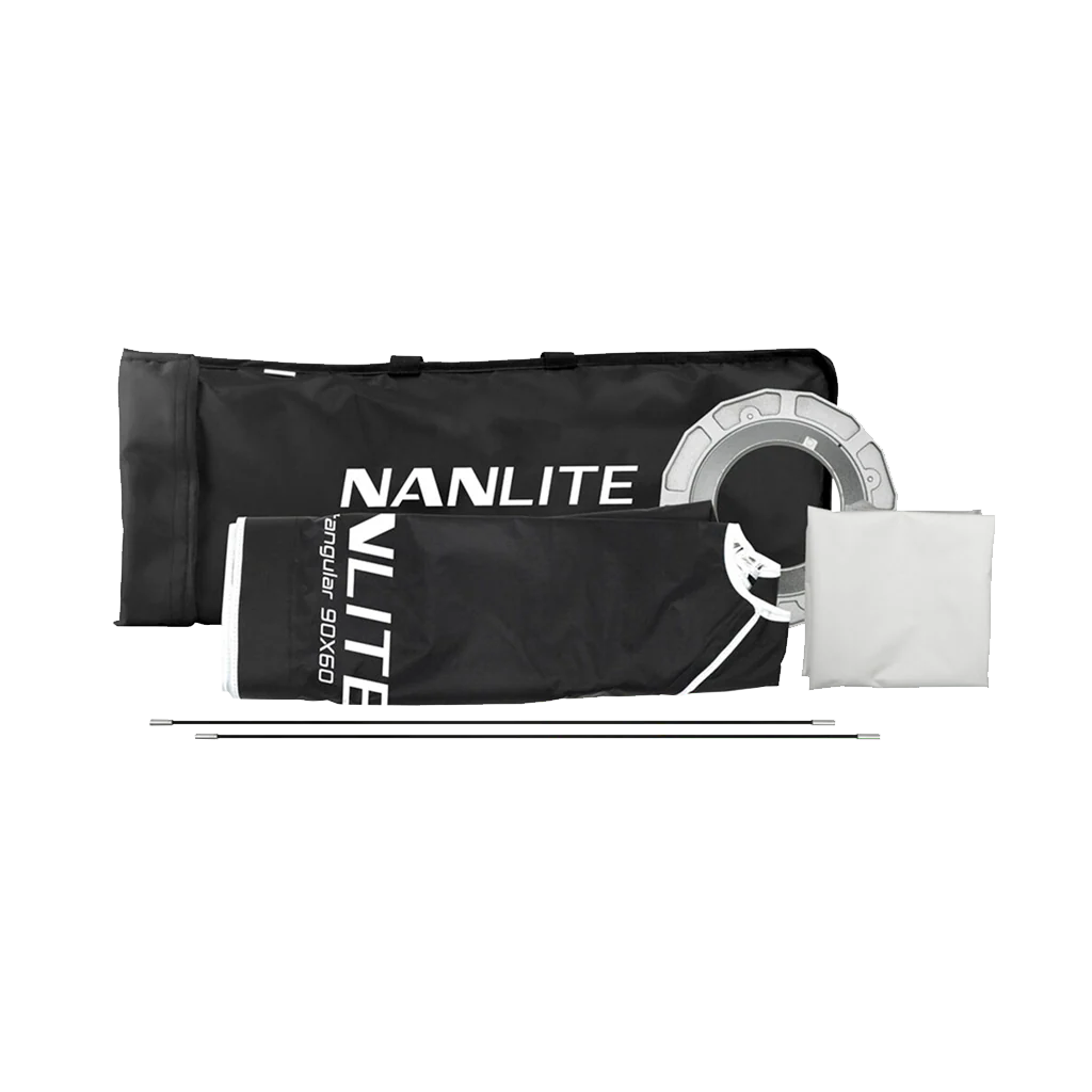 Nanlite Rectangular Softbox with Bowens Mount (90x60cm)