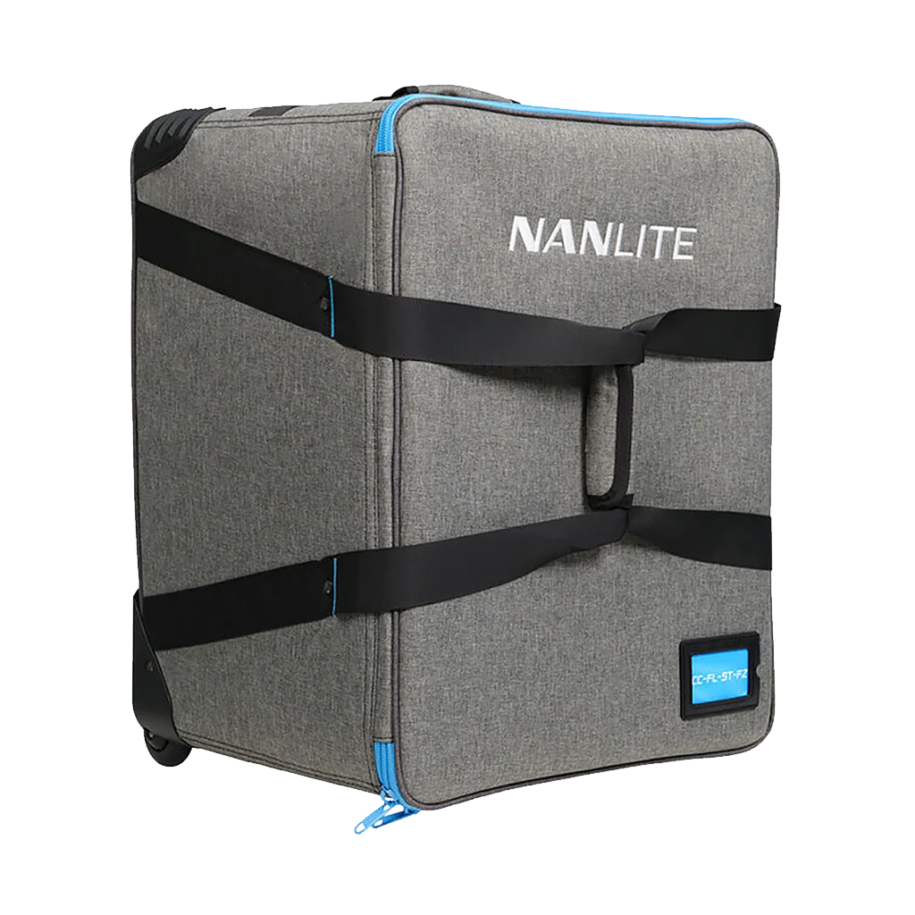 Nanlite Rolling Padded Case for Forza 300B II, 500B II, or FL-20G Fresnel