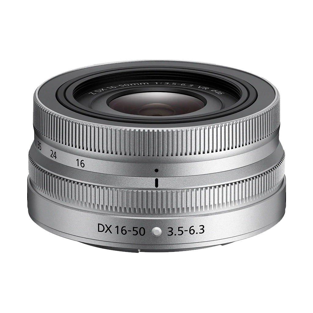 Nikon NIKKOR Z DX 16-50mm f/3.5-6.3 VR Lens (Silver) - Image 2