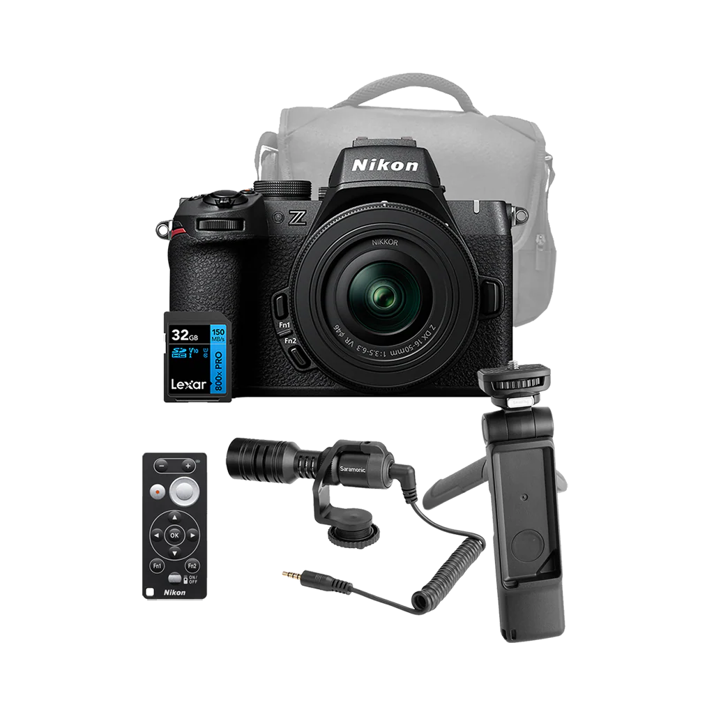 Nikon Z50 II Mirrorless Digital Camera with 16-50 Lens Creator Kit
