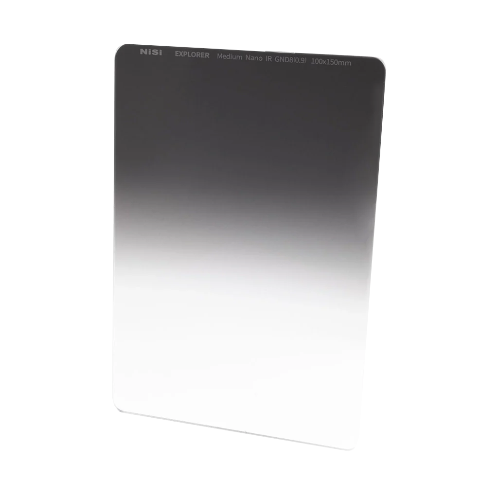 NiSi 100 x 150mm Explorer Medium-Edge Graduated IRND 0.9 Filter (3-Stop)