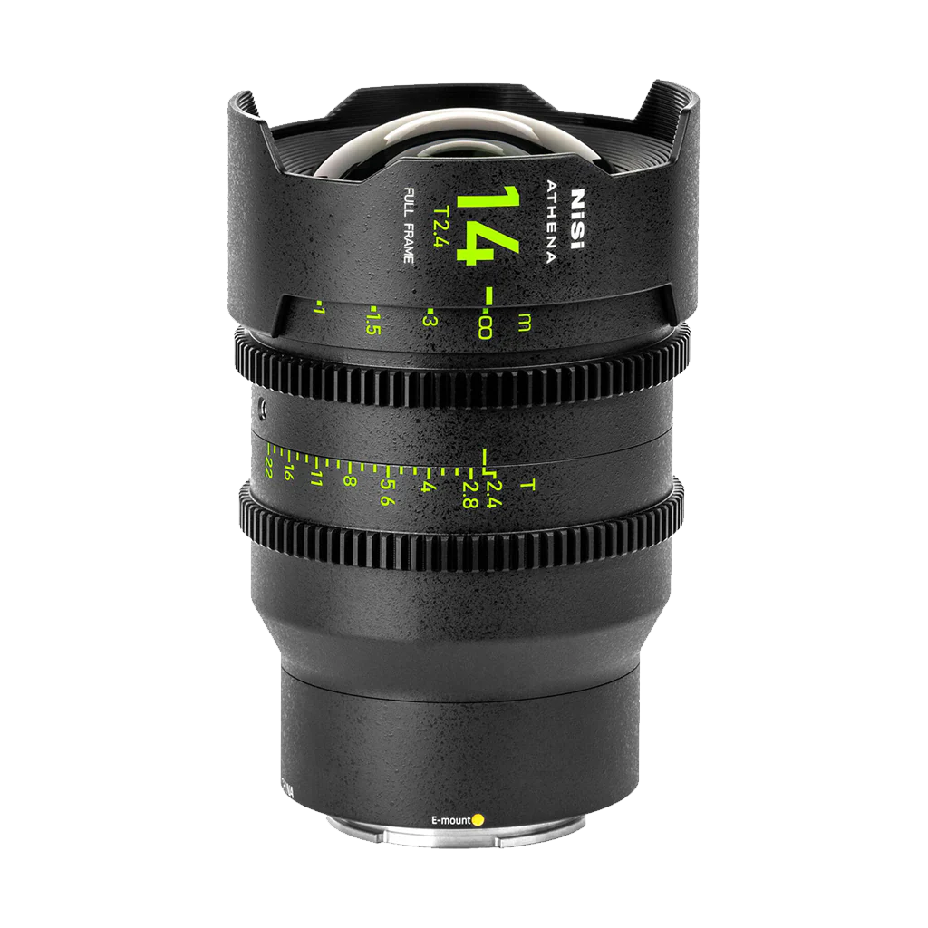 NiSi ATHENA PRIME 14mm T2.4 Full-Frame Lens (E Mount, No Drop-In Filter)