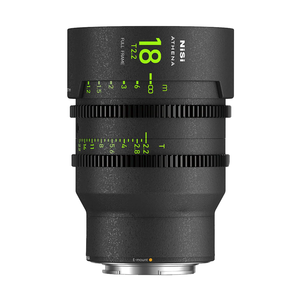 NiSi ATHENA PRIME 18mm T2.2 Full-Frame Lens (E Mount, No Drop-In Filter)