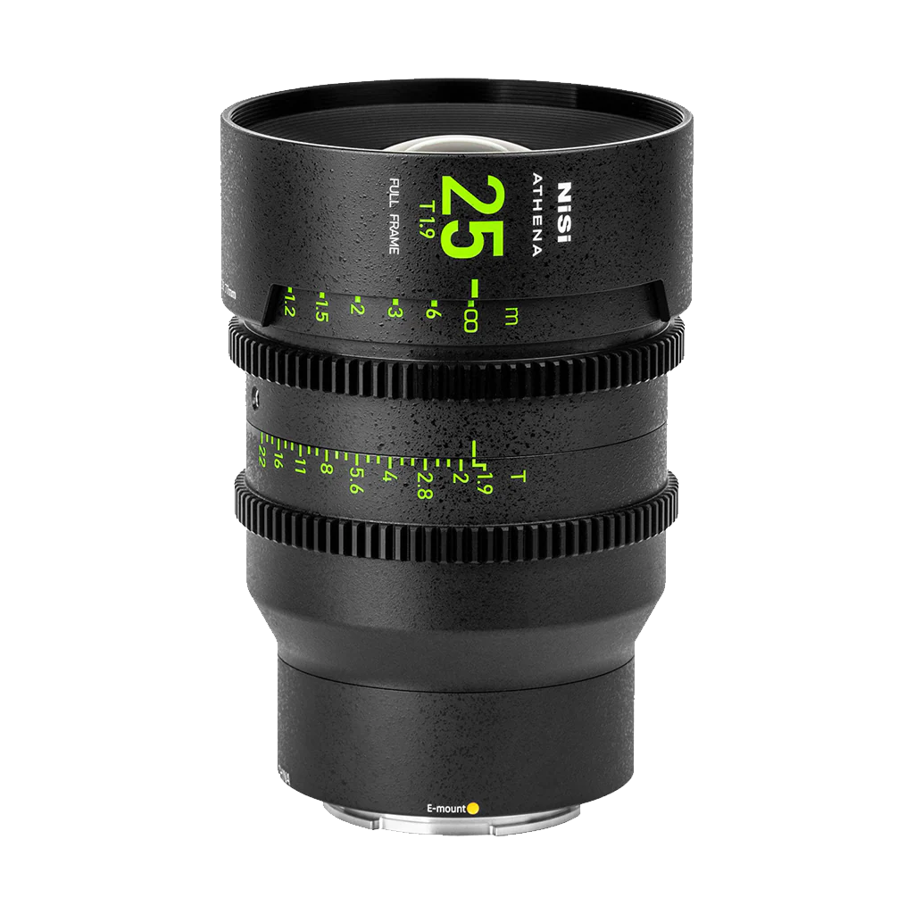 NiSi ATHENA PRIME 25mm T1.9 Full-Frame Lens (E Mount, No Drop-In Filter)