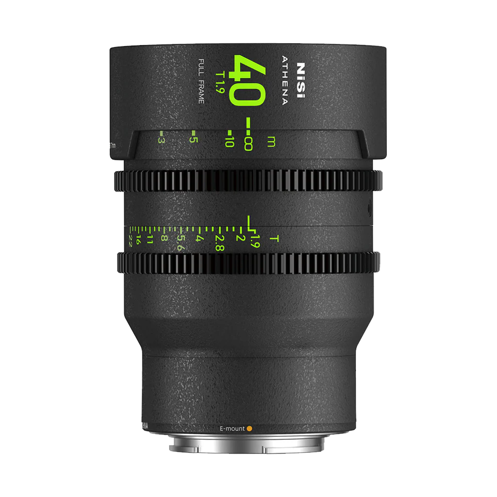 NiSi ATHENA PRIME 40mm T1.9 Full-Frame Lens (E Mount, No Drop-In Filter)