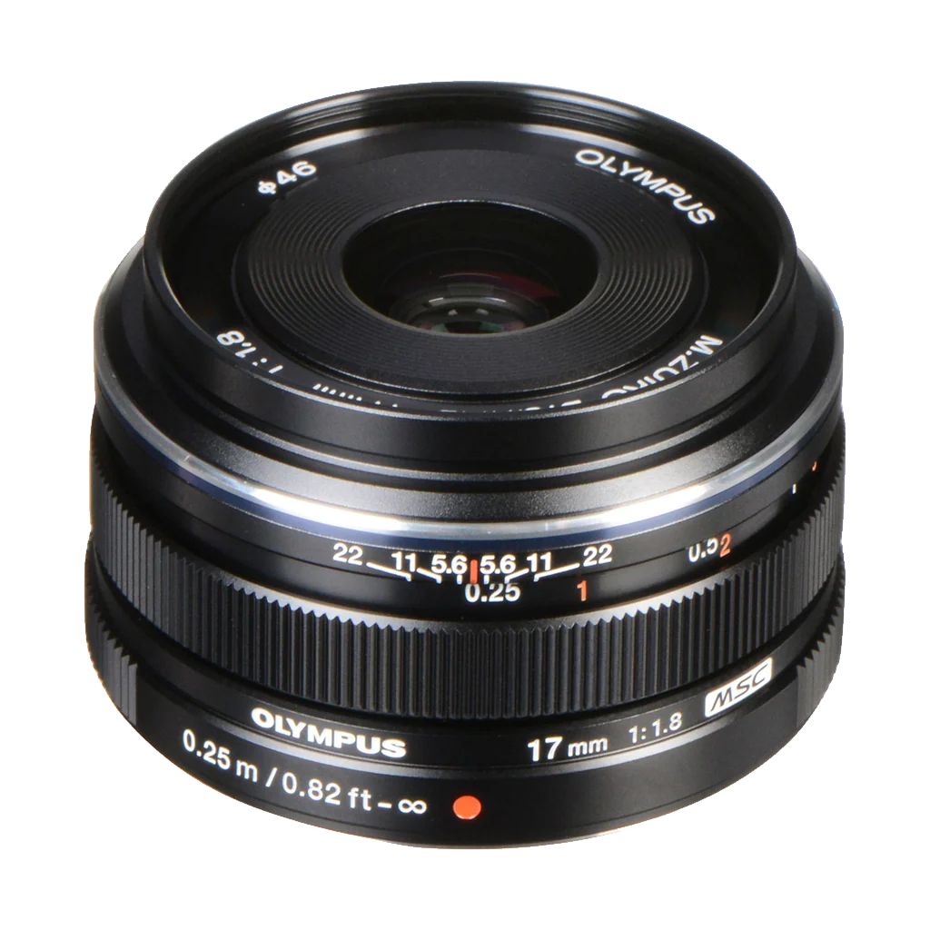 Olympus M.Zuiko Digital 17mm f/1.8 Lens (Black) (MFT) (Online Only. ETA 3-5 Days) - Image 2