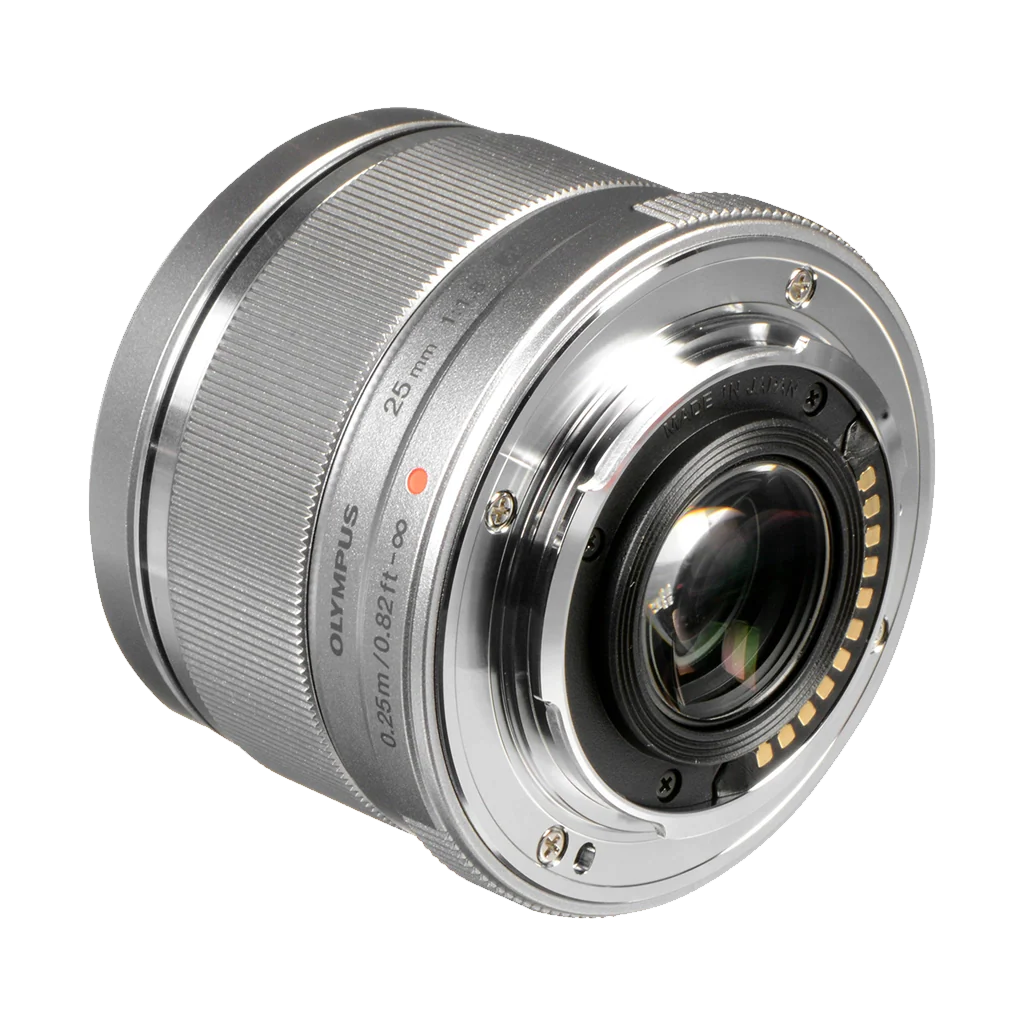 Olympus M.Zuiko Digital 25mm f/1.8 Lens (Silver) (MFT) - Image 2