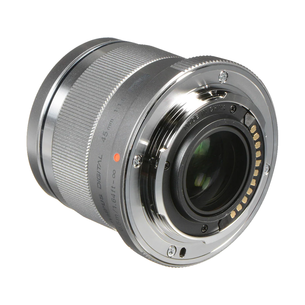 Olympus M.Zuiko Digital 45mm f/1.8 Lens (Silver) (MFT) (Online Only. ETA 3-5 Days) - Image 2