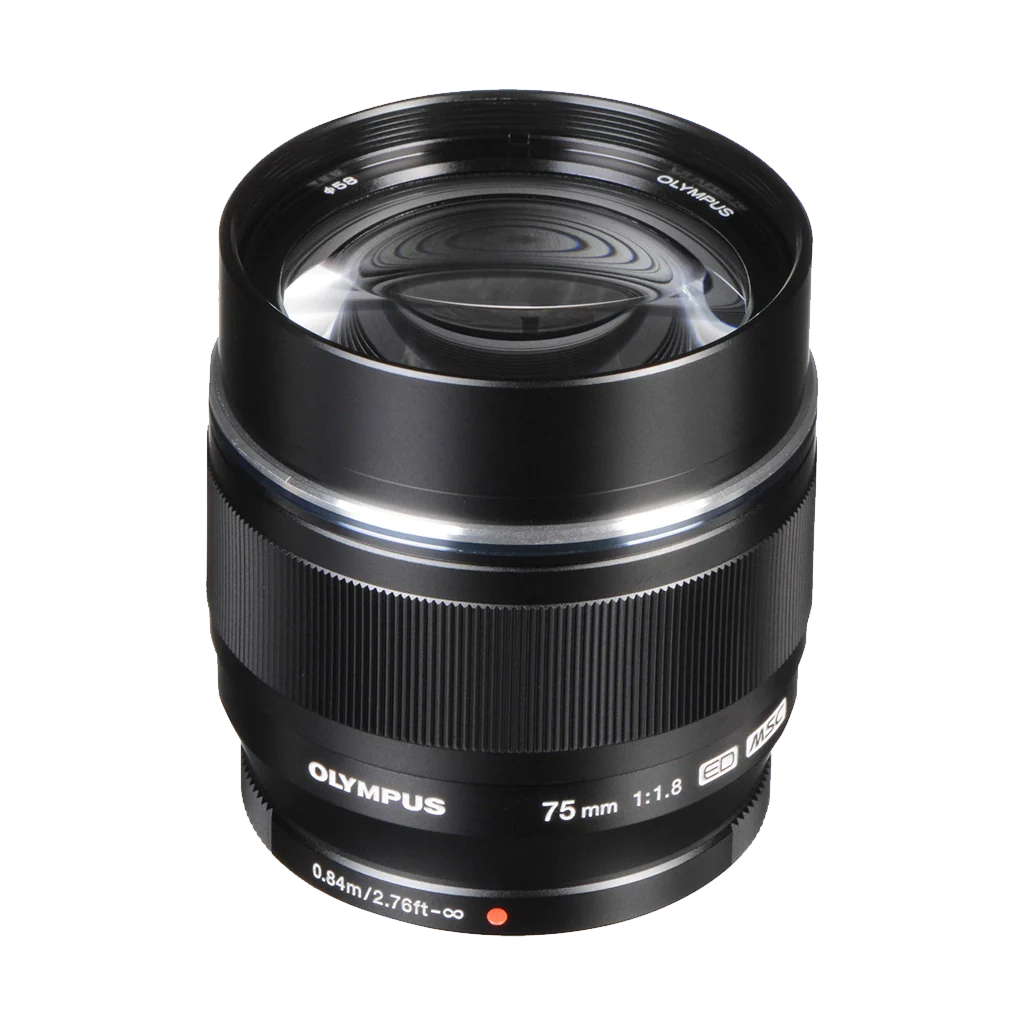Olympus M.Zuiko Digital ED 75mm f/1.8 Lens (Black) (MFT) - Image 2