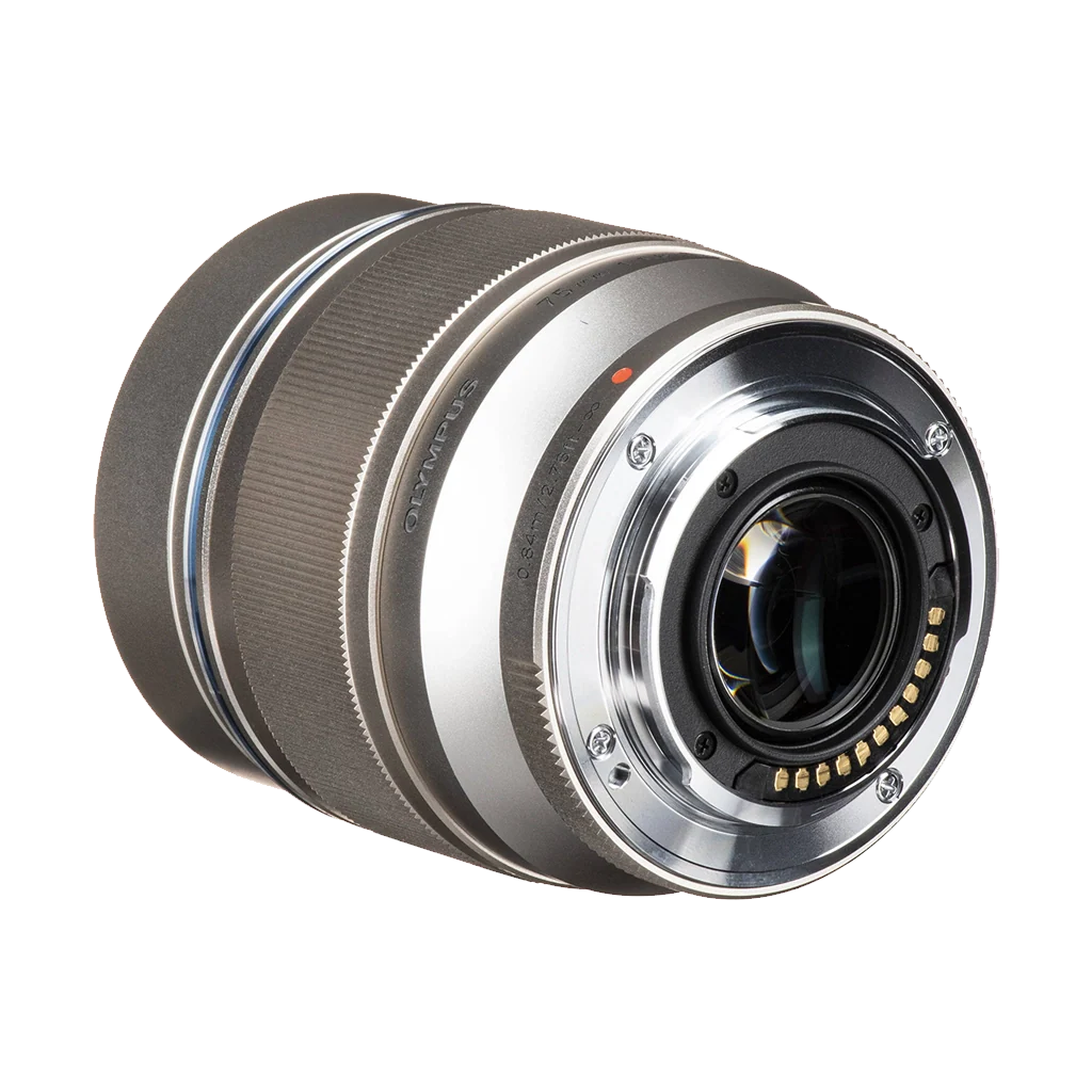 Olympus M.Zuiko Digital ED 75mm f/1.8 Lens (Silver) (MFT) - Image 2