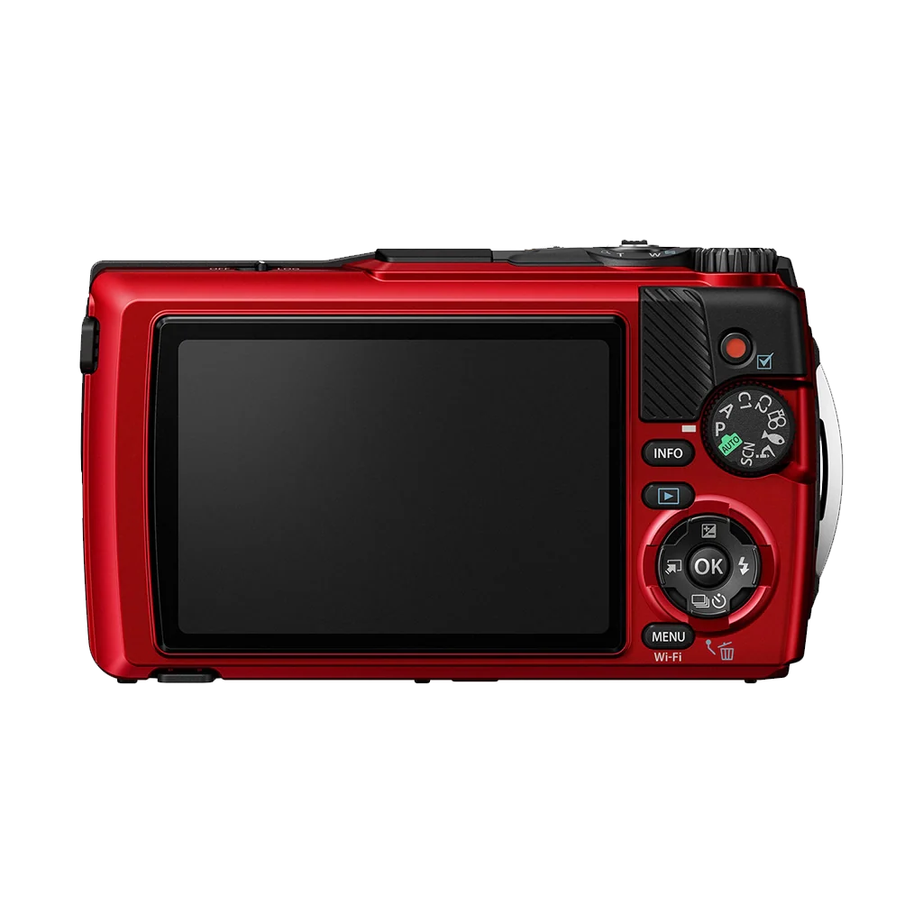 OM SYSTEM Tough TG-7 Digital Camera (Red) - Image 2