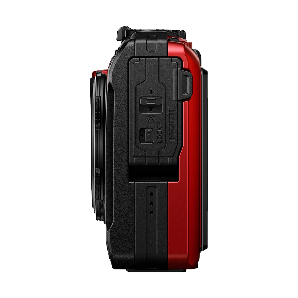 OM SYSTEM Tough TG-7 Digital Camera (Red) - Image 3
