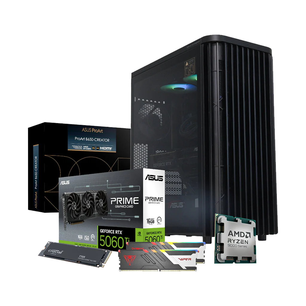 PCBuilder Ryzen 7 9700X MONET Windows 11 Creator PC - Image 2