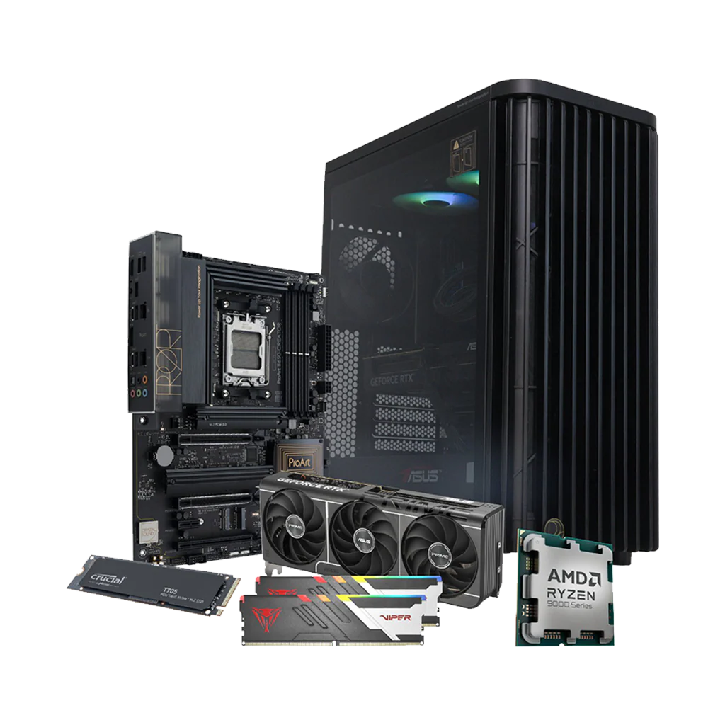 PCBuilder Ryzen 7 9700X MONET Windows 11 Creator PC - Image 3