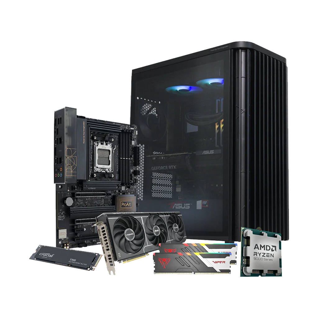 PCBuilder Ryzen 9 9900X MICHELANGELO Windows 11 Creator PC - Image 3