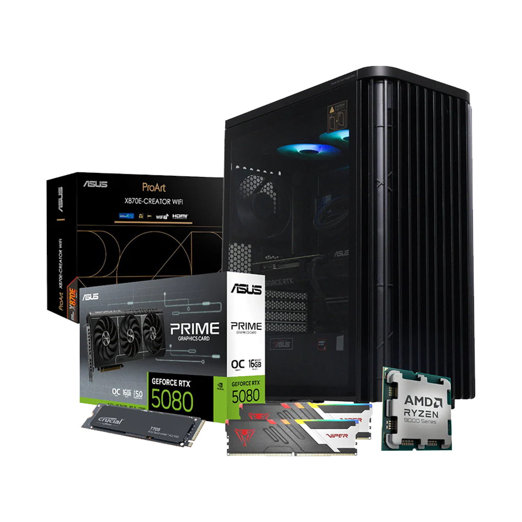PCBuilder Ryzen 9 9950X REMBRANDT Windows 11 Creator PC - Image 2