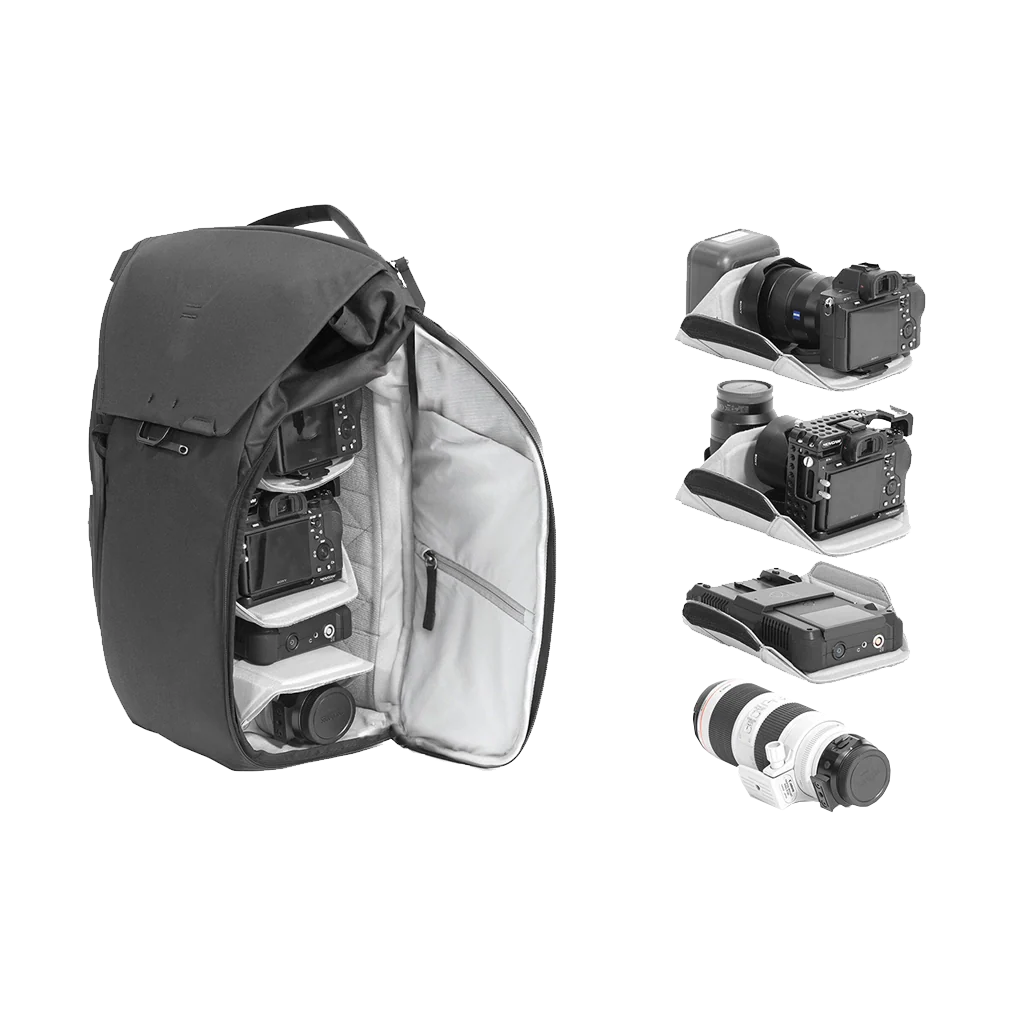Peak Design Everyday Backpack v2 (Black, 30L - PFAS-Free) - Image 3
